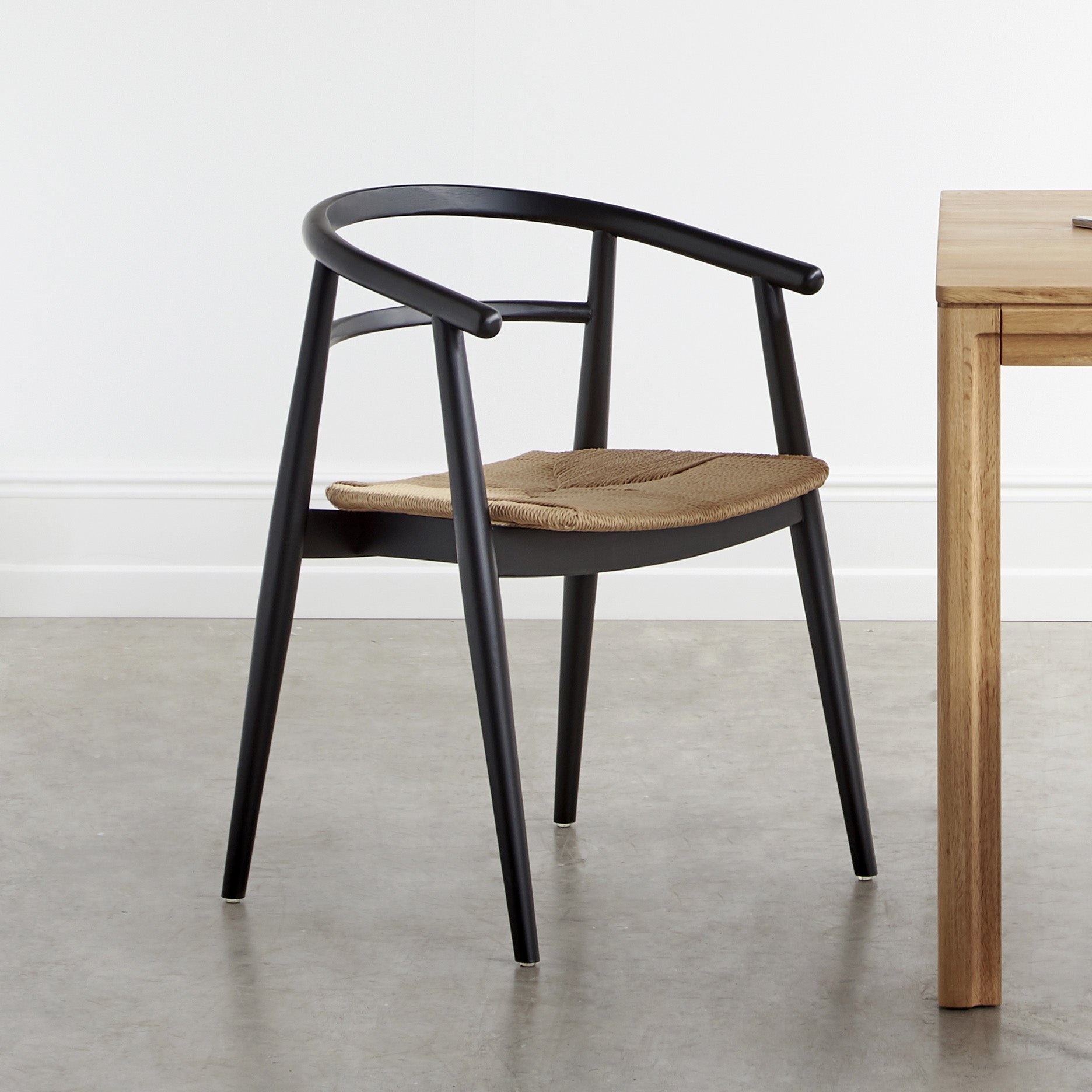 Søndervig Esszimmerstuhl - Schwarz